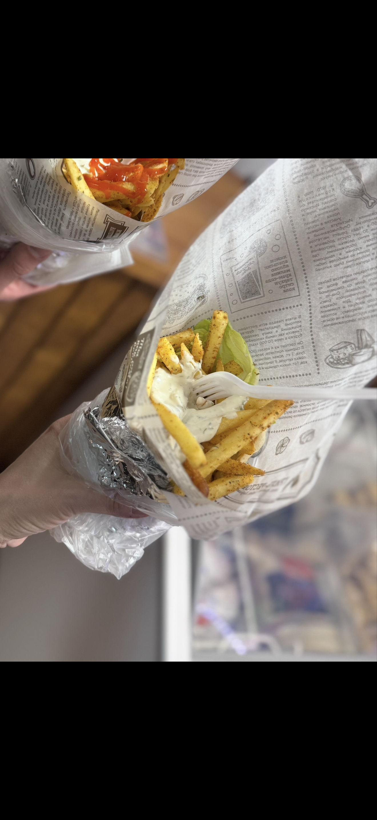 Гиро с курицей