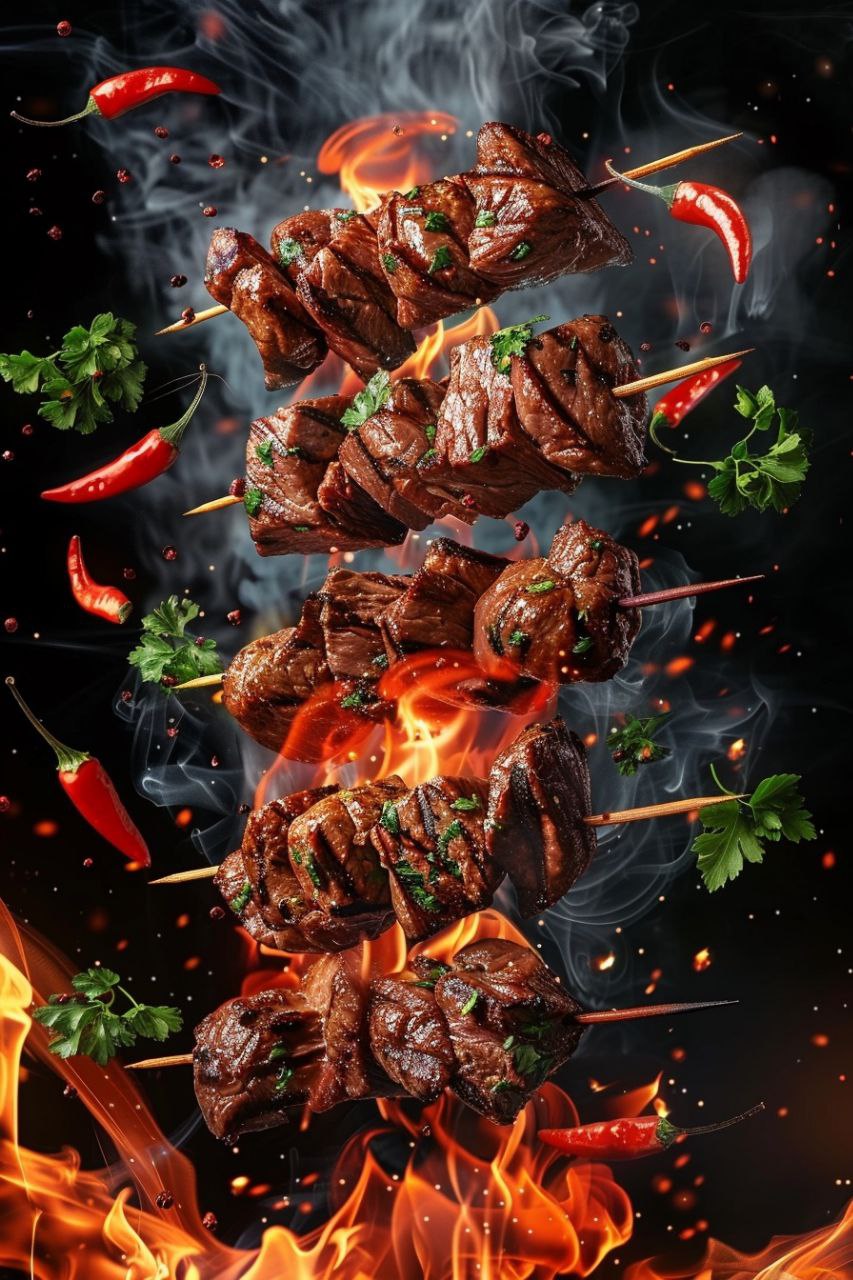 Шашлык из говядины