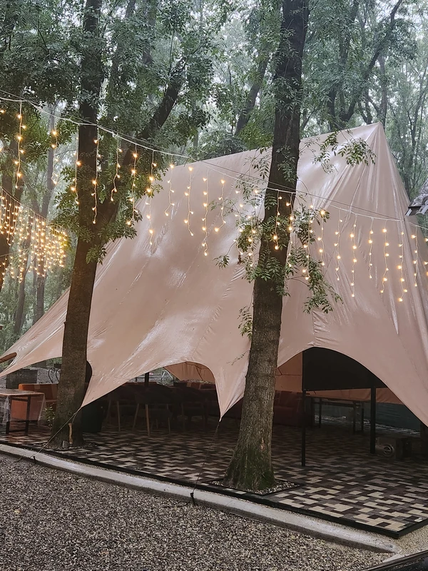 Большой шатер с кинотеатром 1